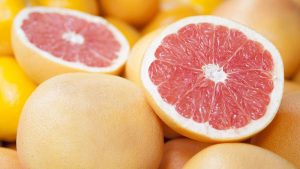 Grapefruit to exhaust weight