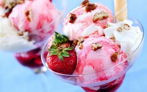 homemade ice cream