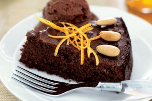 orange and chocolate cake