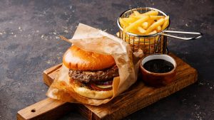 mini lamb burgers