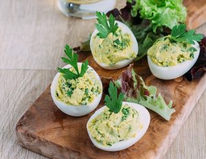 Stuffed eggs