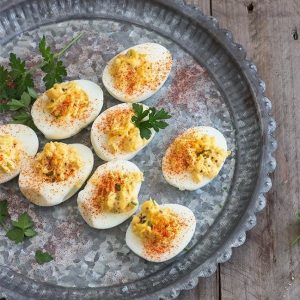 Stuffed eggs