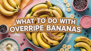 What can I do with overripe bananas