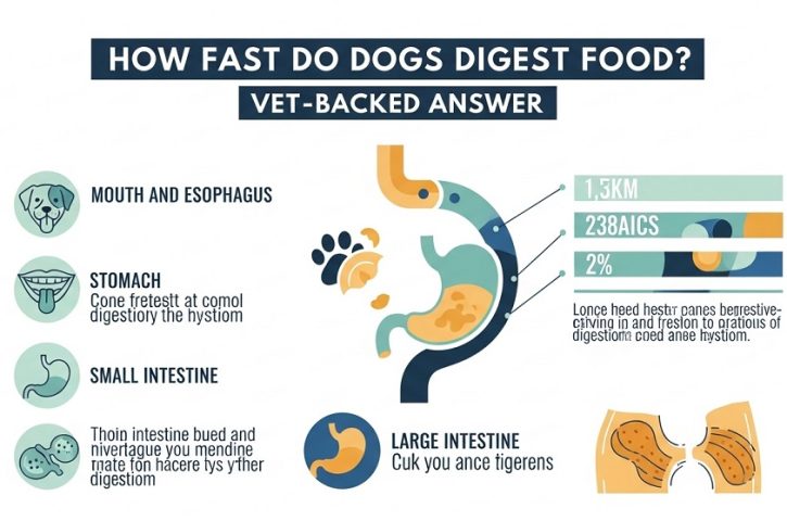 How Fast Do Dogs Digest Food? Vet-Backed Answer