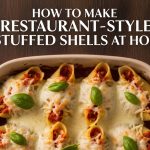 How to Make Restaurant-Style Stuffed Shells at Home