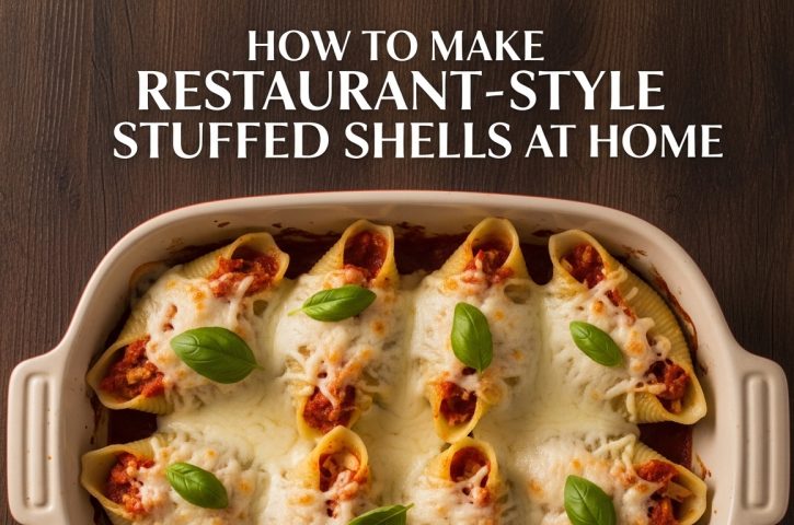 How to Make Restaurant-Style Stuffed Shells at Home