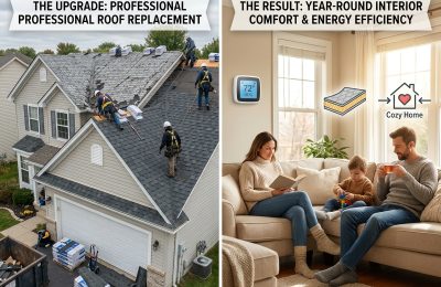 The Impact of Roof Replacement on Interior Comfort and Efficiency